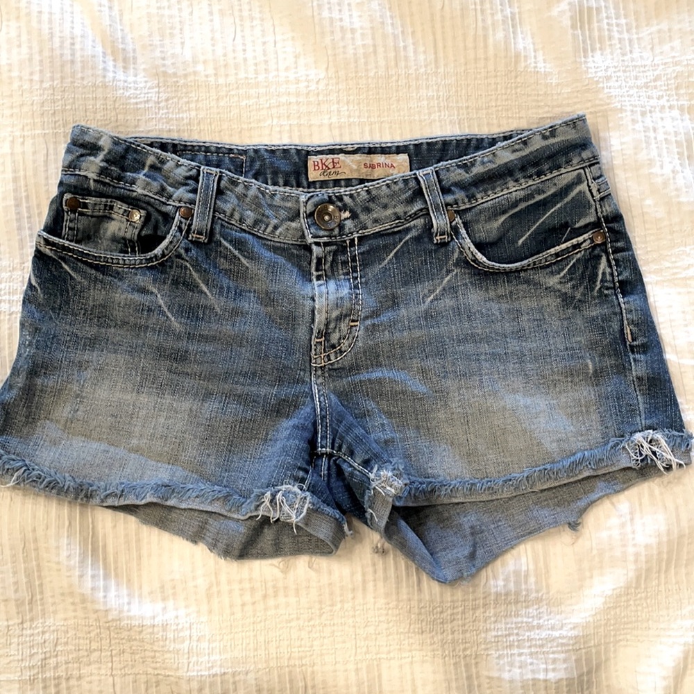BKE Distressed Shorts